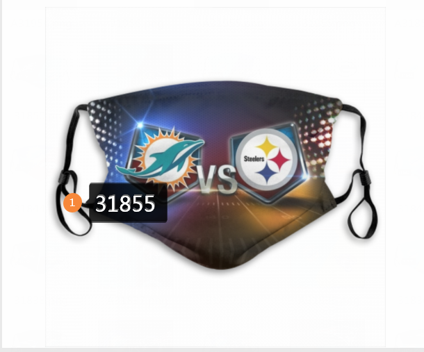 NFL Miami Dolphins 972020 Dust mask with filter